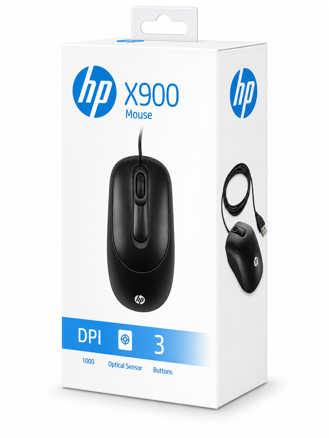 Souris filaire HP X900 – 1000 DPI