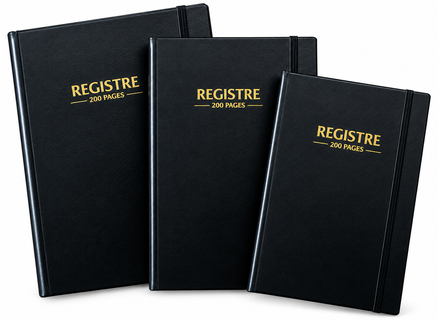 Registre professionnel 200 pages