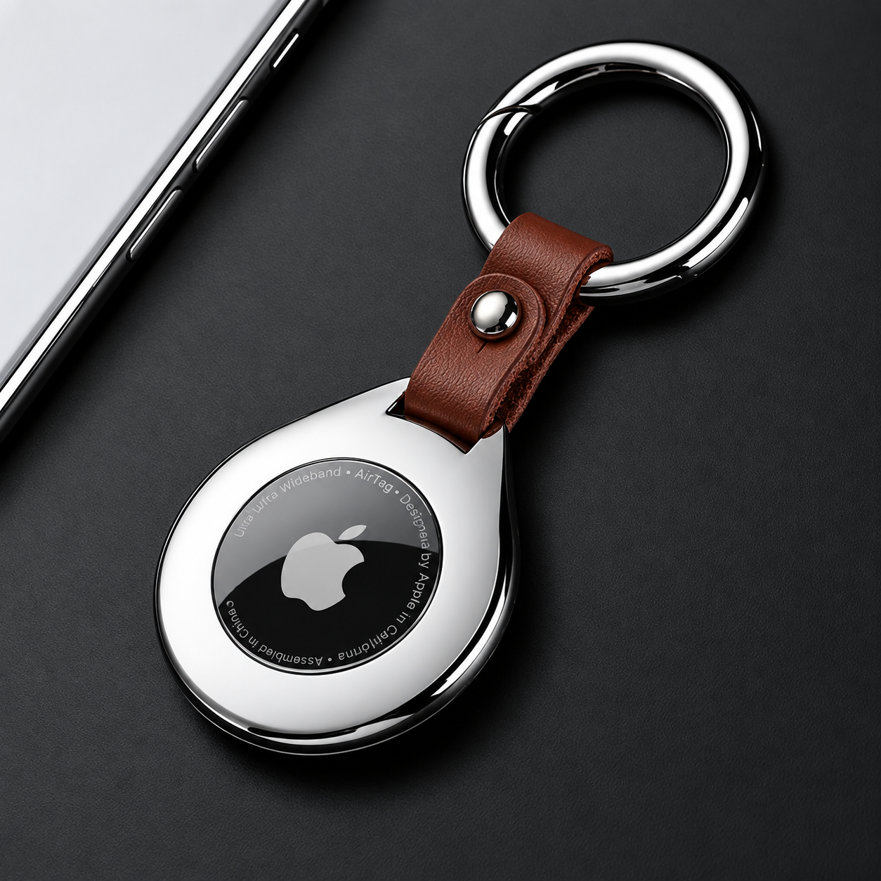 Porte-clés étui de protection compatible AirTag