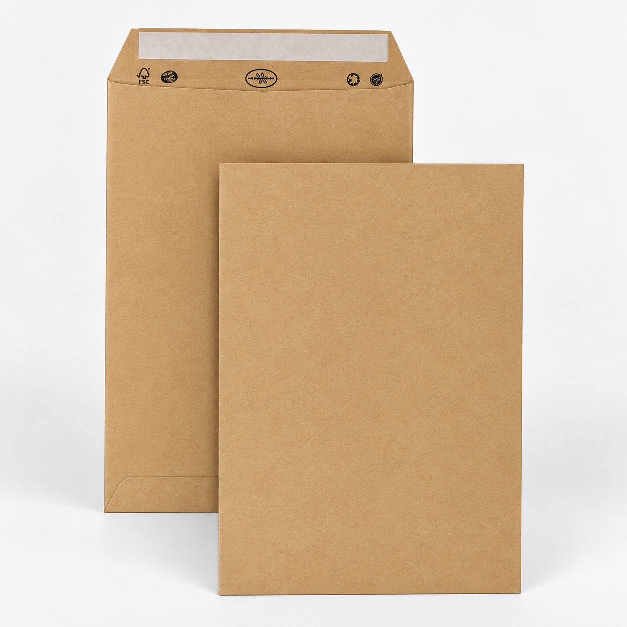Enveloppe kraft marron
